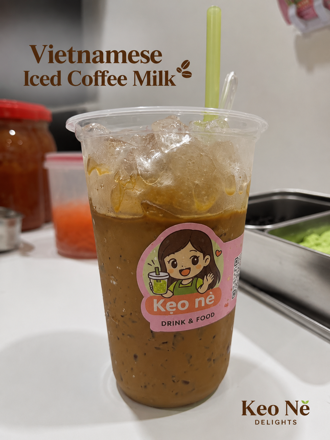 Vietnamese Iced Coffee Milk