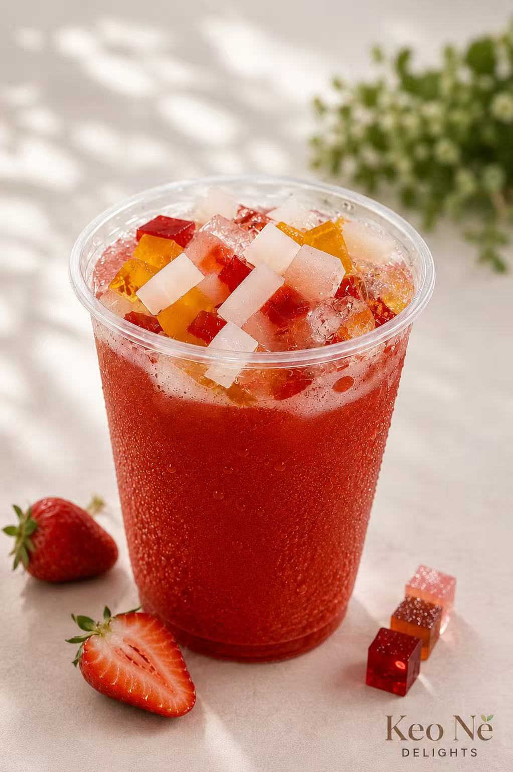 Iced Strawberry Tea
